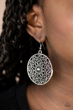 Load image into Gallery viewer, Paparazzi Jewelry Earrings  Petal Prana - Silver