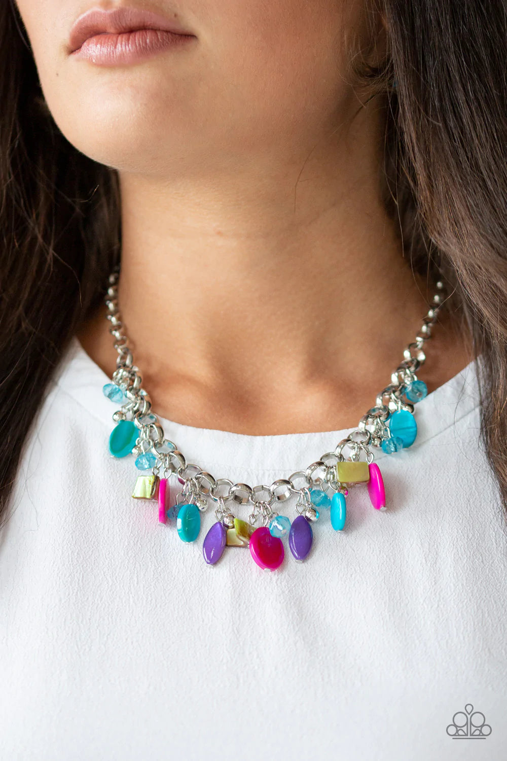 Paparazzi Jewelry Necklace I Want To SEA The World - Multi