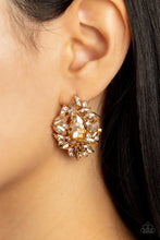 Load image into Gallery viewer, Paparazzi Jewelry Earrings We All Scream for Ice QUEEN - Gold