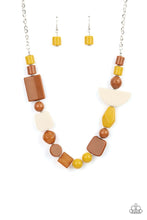 Load image into Gallery viewer, Paparazzi Jewelry Necklace Tranquil Trendsetter - Yellow