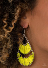 Load image into Gallery viewer, Paparazzi Jewelry Earrings Samba Scene – Yellow