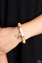 Load image into Gallery viewer, Paparazzi Jewelry Bracelet Bold Butterfly - Orange