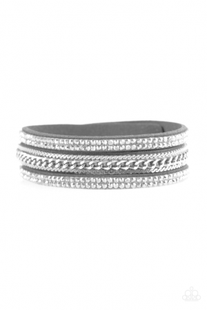 Paparazzi Jewelry Bracelet Unstoppable Silver