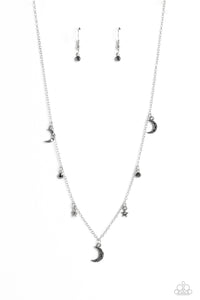 Paparazzi Jewelry Necklace Lunar Lagoon - Silver