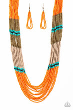 Load image into Gallery viewer, Paparazzi Jewelry Necklace Rio Roamer - Orange