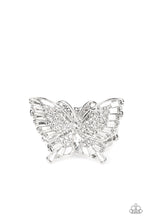 Load image into Gallery viewer, Paparazzi Jewelry Life of the Party Fearless Flutter - White 0622