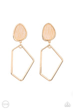 Load image into Gallery viewer, Paparazzi Exclusive Earrings Retro Reverie - Gold
