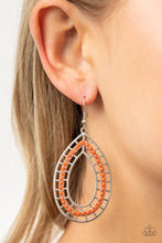 Load image into Gallery viewer, Paparazzi Jewelry Earrings Fruity Fiesta - Orange