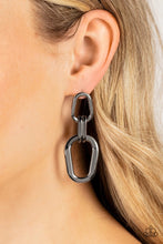 Load image into Gallery viewer, Paparazzi Exclusive Earrings Harmonic Hardware - Black