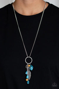 Paparazzi Jewelry Necklace Sky High Style - Blue