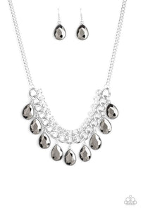 Paparazzi Jewelry Necklace All Toget-HEIR Now - Silver