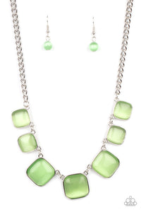 Paparazzi Jewelry Necklace Aura Allure - Green
