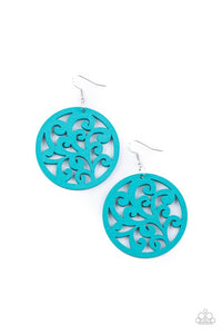 Paparazzi Jewelry Wooden Fresh Off The Vine - Blue
